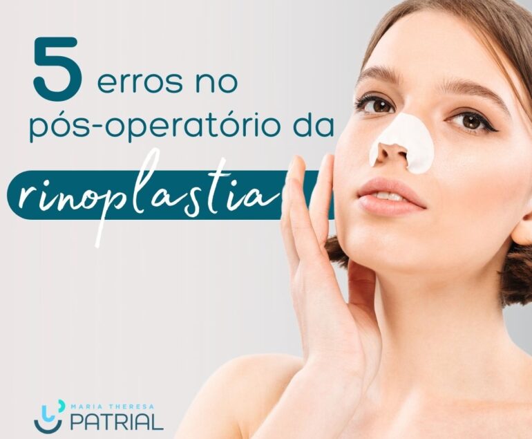 mulher no pós-operatório