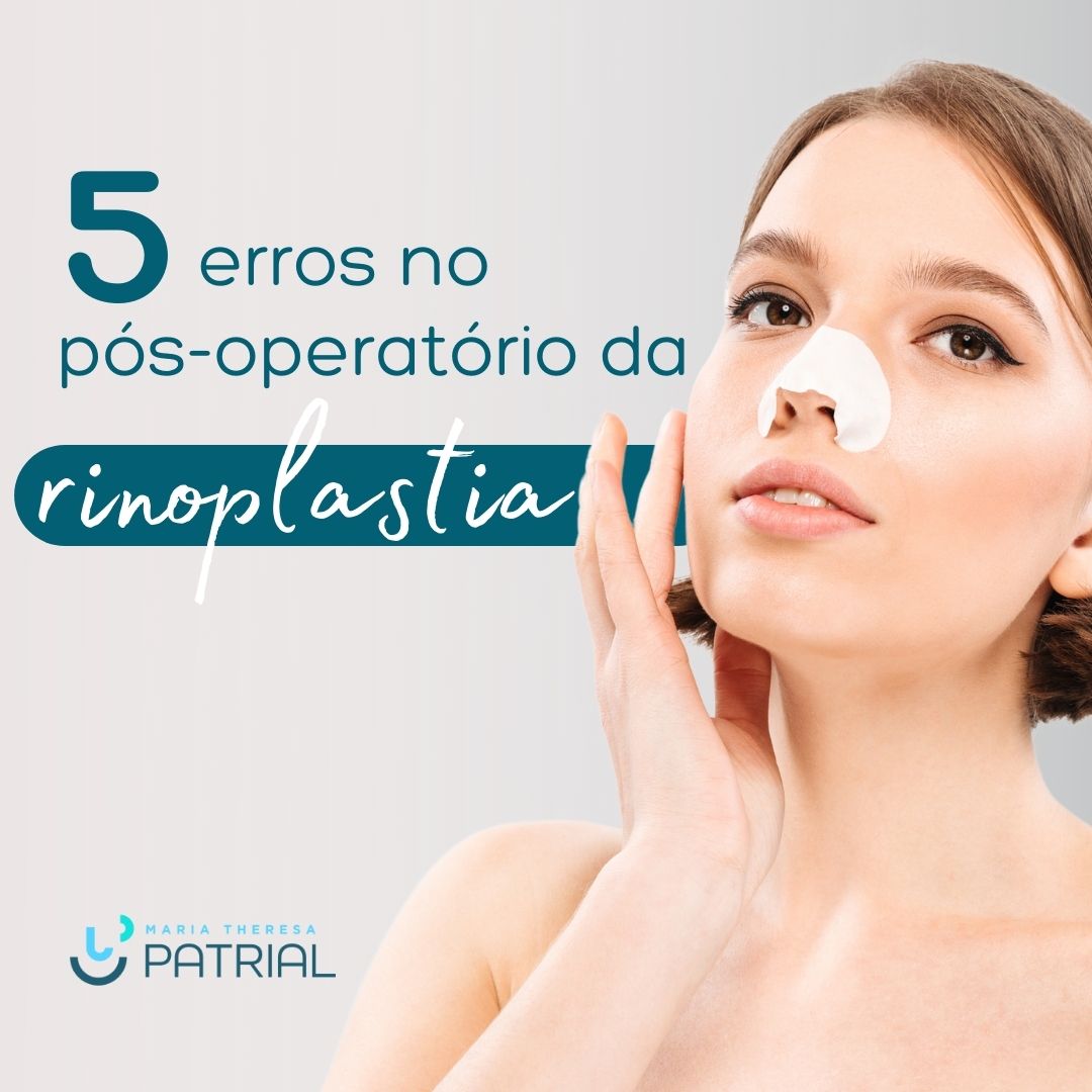 mulher no pós-operatório